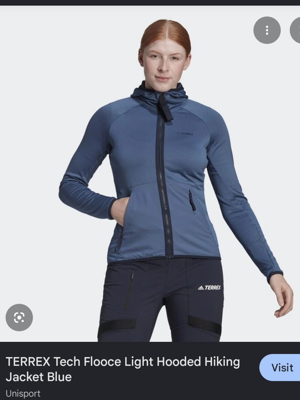 Adidas Terrex Tech Fleece Hooded Sweater